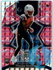 2022 Panini Mosaic Camo Pink Tyquan Thornton #336 New England Patriots